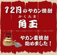 5月のヤカン焼酎「園乃露」